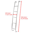 2011-2021 NISSAN NV2500 HD High Roof 5-Step Van Ladder 093NVL 300 lb