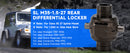 Rear Differential Locker SL M35-1.5-27 For Jeep Wrangler Dana 35 27 Spline 84-04
