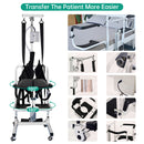 Electric Transfer Chair Patient Lift (4 in 1) for Home 180° Split Seat 330 lbs Load-Bearing for Elderly Disabled Handicapped  Full Body Sling Portable