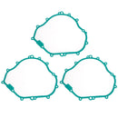 3pcs Left Stator Side Cover Gasket For Yamaha Kodiak 350 YFM35F 2007-2011