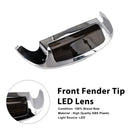 Front Fender Tip LED Lens Fit For Electra Glide Ultra Limited Low 2014-2023