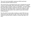 26mm/32mm Tool: Wrench fits for 2019 FOX 36--- top/air cap -Socket