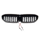 2019-2022  Fit BMW 3 Series G20 Diamond Kidney Grille Grill 51138072085 Black