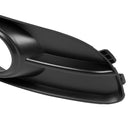 1 Pair Front Bumper Fog Light Grill Cover Bezel For Audi A4 B7 S-Line S4 2005-08