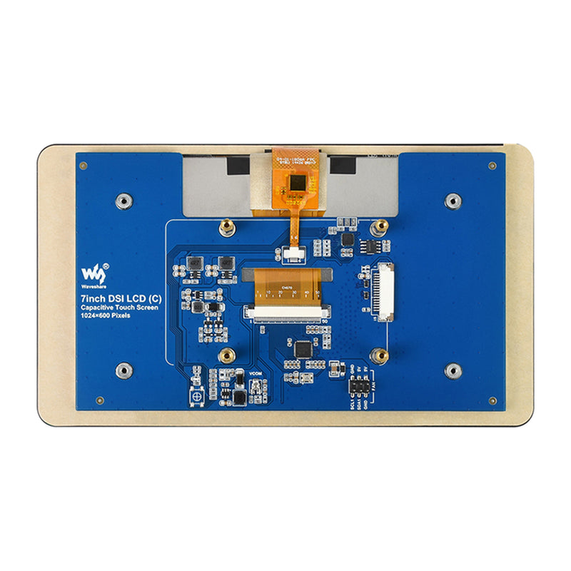 Raspberry Pi 7-inch IPS Capacitive Touch Screen Pi5/4B DSI 5-Point Touch Screen