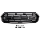 Raptor Style Front Bumper Grill Grille Fit Ford Ranger 2019-2023 Black