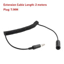 7.1mm Headset Extension Cable Tactical Headphone for TAC-SKY U-92A/U to U-174/U