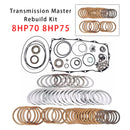 8HP70 8HP75 Auto Transmission Master Rebuild Kit Clutch Plates For BMW Jaguar