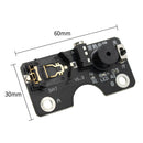 Morse Code CW Transmission Training Key Sound Light Circuit Board For Manual Key