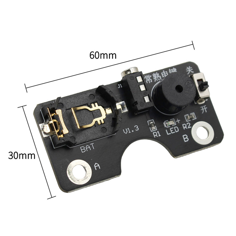 Morse Code CW Transmission Training Key Sound Light Circuit Board For Manual Key