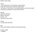 Radiator Cooling Engine Cooler For Aprilia RS457 RS 457 2024-2025