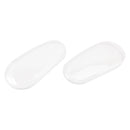 Left+Right Headlight Lens Shell Cover Lampshade For VW MK4 Golf/GTI/R32 99-2005