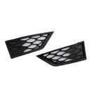 2012-2017 Seat Leon Cupra 5F Black Front Honeycomb Fog Light Grille Cover