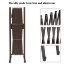 Garden Security Fence Gate Expandable Barrier  Aluminum Pet Barrier Traffic