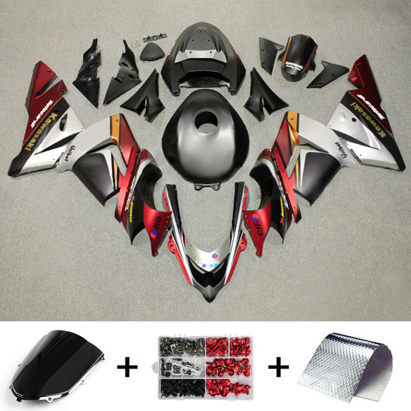 Amotopart Kawasaki ZX10R 2004-2005 Fairing Kit Bodywork Plastic ABS