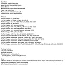 Left Side Fog Light Bezel For Dodge Charger 2015-2022 68280429AA