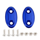 ALU mirror delete blanking block off plates fits Kawasaki ZX-6R ZX6R 2003-2004