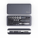 Compact and Portable 41-Pieces Mini Ratchet and Screwdriver Set Polycarbonate and Alloy Steel