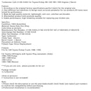 Carburetor Carb 21100-35463 For Toyota Pickup SR5 22R 1981-1995 Engines 2 Barrel