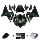 Injection Fairing Kit Bodywork Plastic ABS fit For Kawasaki ZX10R 2004-2005