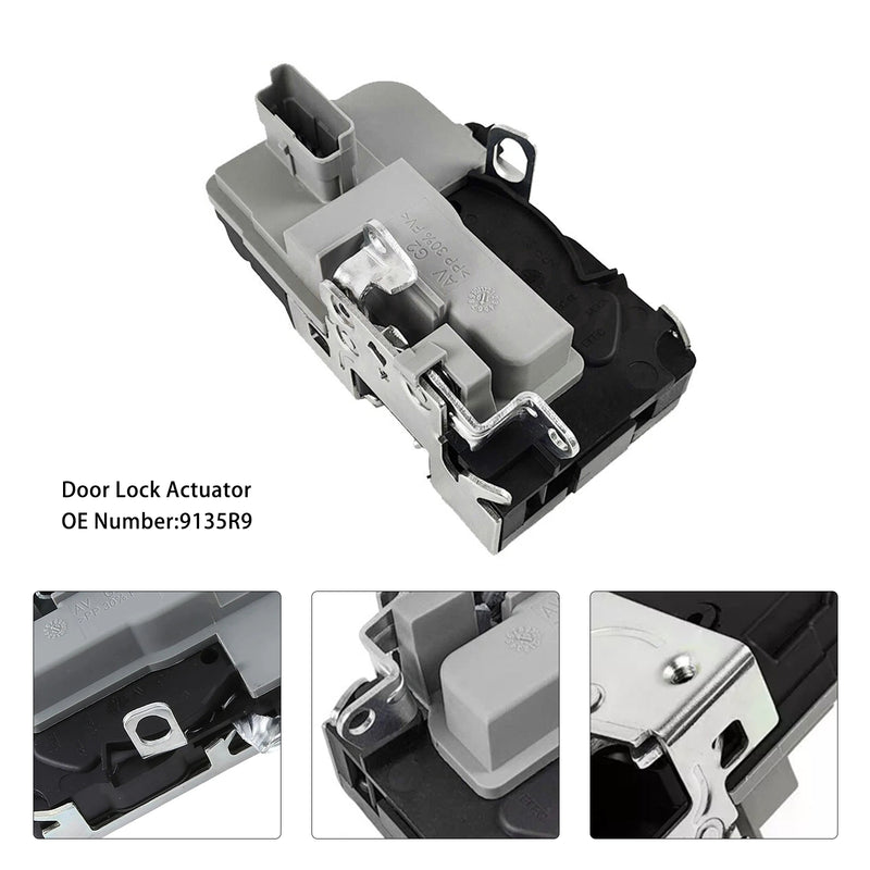 Front Left Driver Side Door Lock Actuator 9135R9 For Peugeot 206 1998-2012