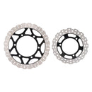 Front & Rear Brake Disc For Kawasaki Ninja 250R EX250J 2008 2009 2010 2011 2012