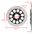 NEW Front Brake Disc Rotor 220mm For Suzuki GN125 GN125E GS125 TU125 4T AC