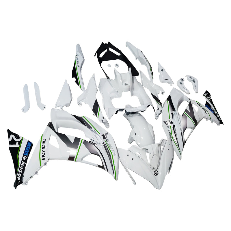 Amotopart Kawasaki ER6F/Ninja650R 2017-2019 Fairing Kit Bodywork Plastic ABS