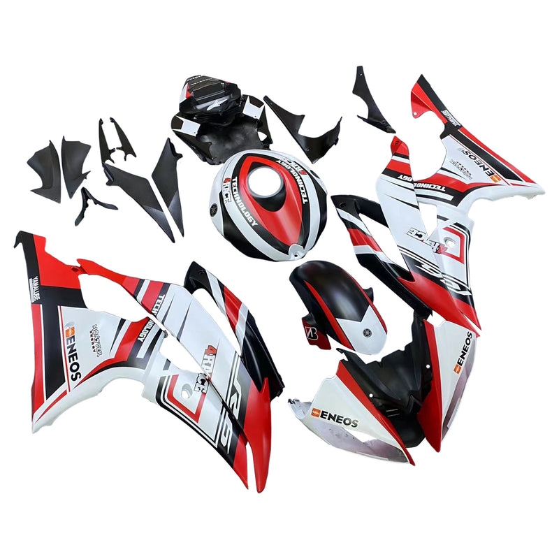 Amotopart Yamaha YZF 600 R6 2008-2016 Fairing Kit Bodywork Plastic ABS