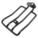 Rear Luggage Rack Black For Solo Seat Fits Sportster XL XR 883 1200 2004-2022