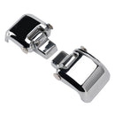 Hinges and Latch Kit Silver For Touring Razor Chopped King Tour Pack 2014-2023