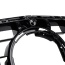 Black Front Bumper Grille Grill Fit Mercedes CLA-Class W118 C118 2024-2025