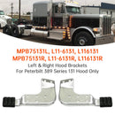 Peterbilt 389 Series 131 Hood Left & Right Hood Brackets Set MPB75131L MPB75131R