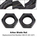 2PCS 902-01-201-2571 For Delta Unisaw Arbor Blade Nut Right Hand Thread