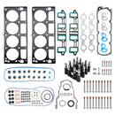 2010-2016 For Chevrolet Express 4500 6.0L 5967CC 364CID V8 FLEX OHV, (16 Valve) NON AFM Lifters Head Gasket Bolts Kit 12576400
