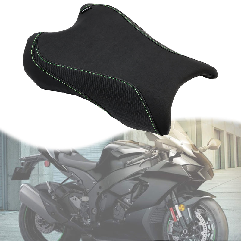 Front Driver Seat Raider Cushion Fit Green For Kawasaki Zx-10R/Rr 2021-2023 Green