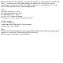 85100044 84824745 LCD Display For Suburban GMC Yukon XL Headrest BACK SEAT 21-24