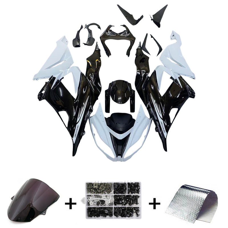 Amotopart Kawasaki ZX6R 636 2013-2018 Fairing Kit Bodywork Plastic ABS