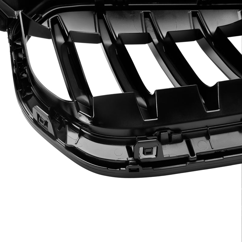 Gloss Black Front Bumper Kidney Grille Grill Fit BMW X1 U11 U12 2023-2024