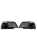 2018-2022 Fit Audi Q5 SQ5 Fog Light Grille Cover 80A807679L Pre-Facelift W/ACC