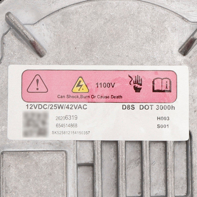 Xenon HID Headlight Electric Ballast D8S 26206319 For Buick Inlong Veron 15-17