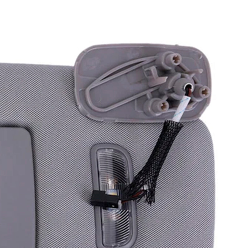 2PCS Gray Sun Visor Left & Right 22870346 23459643 For Chevrolet GMC 2014-2019