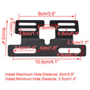 Universal Motorcycle Rear License Plate Holder Support Bracket Mount