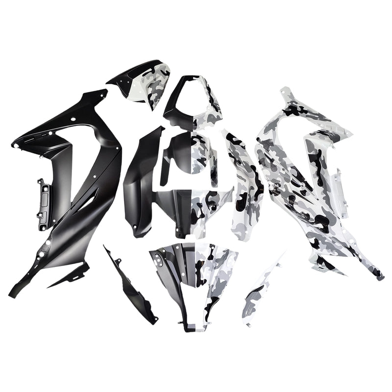 Injection Fairing Kit Bodywork Plastic ABS fit For Kawasaki ZX10R 2011-2015