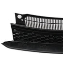 GTI Style Front High Bar Black Chrome Trim Grille Fit VW Golf 6 MK6 2010-2014