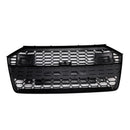 RS6 Style Honeycomb Mesh Front Grille Grill Fit Audi A6 S6 2019-2023 W/ACC