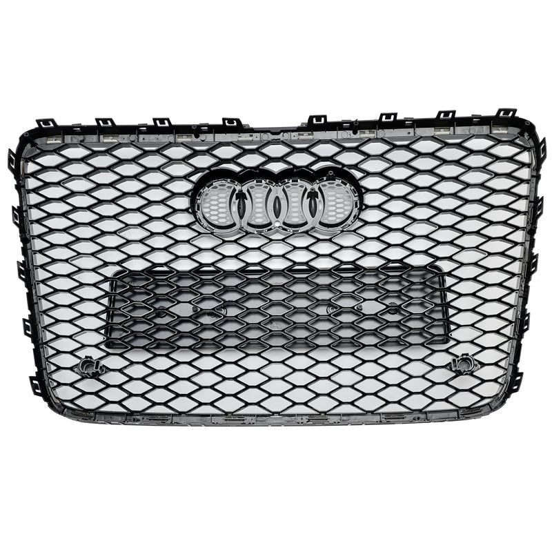 05-15 Audi Q7 SQ7 Gloss Black Front Bumper Radiator Vent Mesh Grille Grill