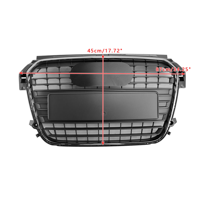 Chrome Front Bumper Grill Grille Fit Audi A1 S-Line 2010-2014 MK1