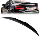 Gloss Black Rear Boot Spoiler For BMW 2 Series F22 F87 14-21 Coupe PSM Style
