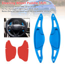 Steering Wheel Paddle Shifter Extension For Honda FIT VEZEL HRV Aluminium Blue